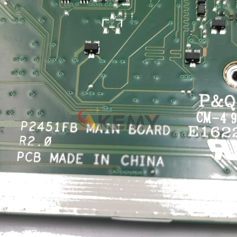 P2451FA Mainboard For ASUS P2451F P2451FB P2451FAV P2451FAW I3 I5 I7 CPU Test OK 6