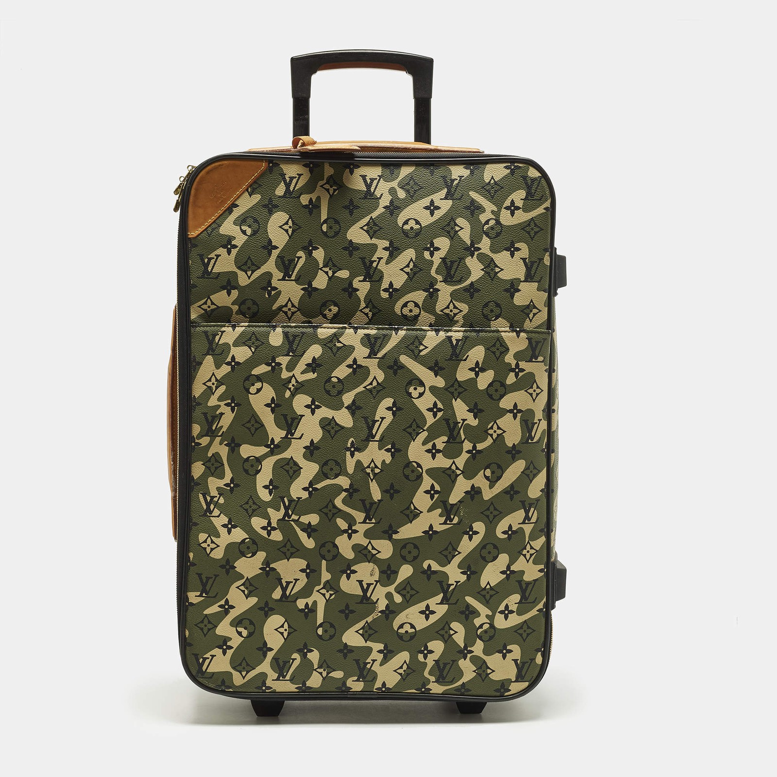 Louis Vuitton Pegase 60 Monogramouflage Canvas Luggage