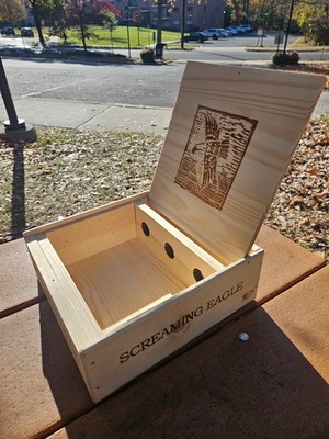 Screaming Eagle Cabernet Sauvignon 2021 Wine Box OWC Empty