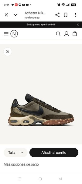 ZAPATILLAS : Nike Air Max Waffle SP "Matte Olive