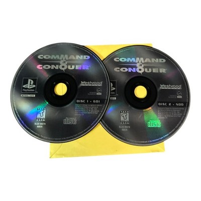 Sony PlayStation 1 PS1 Disc Only TESTED Command & Conquer 1995