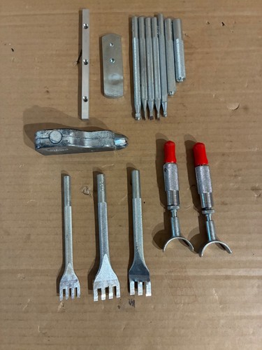 Lot Of 15 CRAFTOOL  leather tools