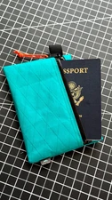 XPac Zip Pouch, Ultralight RFID Travel Wallet for Passports, Credit Cards & Edc