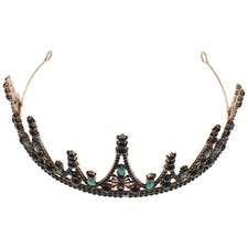 Baroque Crowns for Women Rhinestone Headband Bridal Tiaras Wedding Headpiece