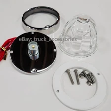 JML Watermelon Flush Mount Kit ONLY - 1 wire 1156 kit - CLEAR GLASS (SET)