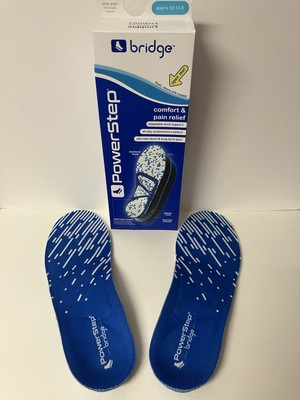 Bridge Powerstep Full Length Insoles Men s 12-13.5 One Pair