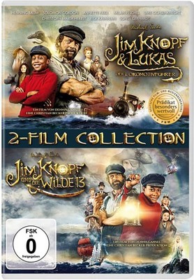 Jim Knopf - Doppelset (DVD) 2Disc Lokomotivführer / Wilde 13 - WARNER HOME  - (