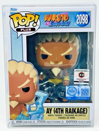 Funko Pop! Plus Naruto: Ay (4th Raikage) #2098 Common Pre-Release w/Protector
