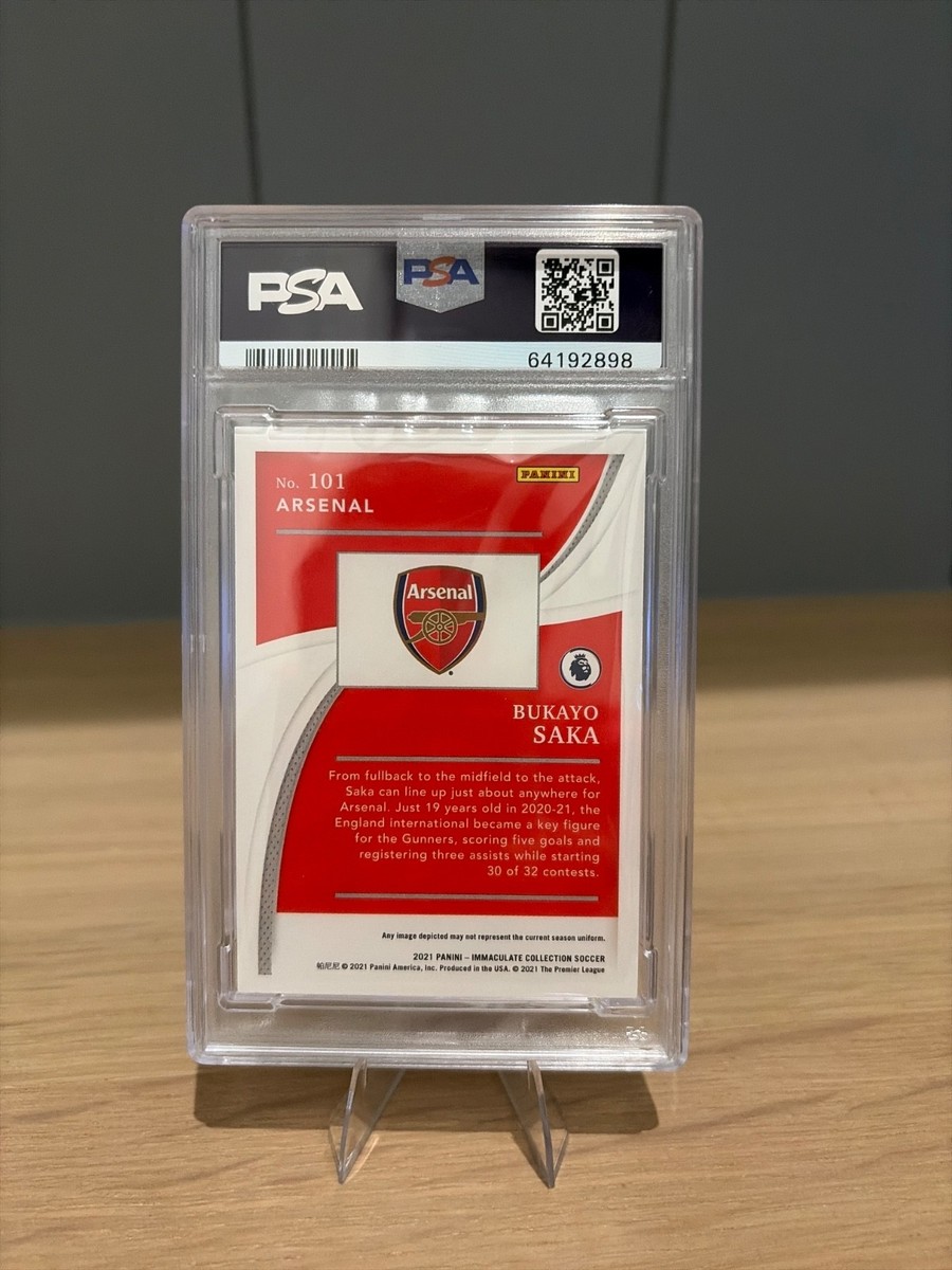 2021 immaculate bukayo saka /80 psa 8 | eBay