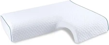 Arched Memory Cuddle Pillow for Adults, Couple Pillow with Slow Rebound, Anti-Co