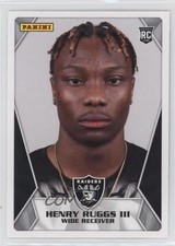 2020 Panini NFL Sticker & Card Collection Henry Ruggs III #83 Rookie RC 1i3. rookie card picture