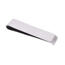 Money Wallet Stainless Steel Bank Card Holder Banknote Clip Cash