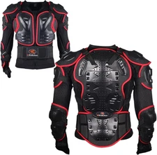 Motorcycle Jacket Full Body Armor,Chest Protection Dirt Bike Gear for Men 4XL