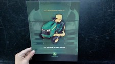 John Deere 100 Series Tractors Vintage Agriculture Brochure Lawn Mowers