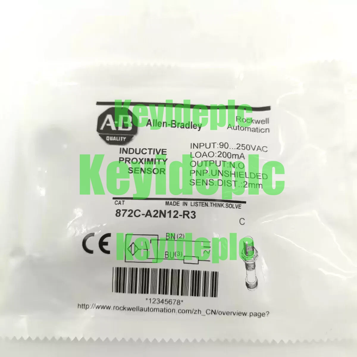 1PC New Original Allen Bradley Proximity Switch 872C-A2N12-R3 sensor #ke