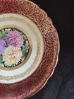 Vtg. Paragon Red & Gold Gilt Teacup & Saucer w/ Chrysanthemums Dbl Warrant — photo 5
