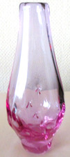 Czech Design Glas Vase MIROSLAV KLINGER ZBS B...