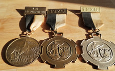 3x Alte Sport Abzeichen /Orden TuS 1860 Neunkirchen Borussia Saarland