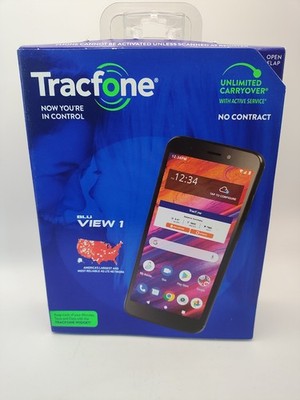 BLU View 1 B100DL 16GB (TracFone) Black No contract Pre Paid