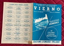 Spartito VIERNO ediz. Leonardi 1979 Canzone Napoletana - 4 pag.