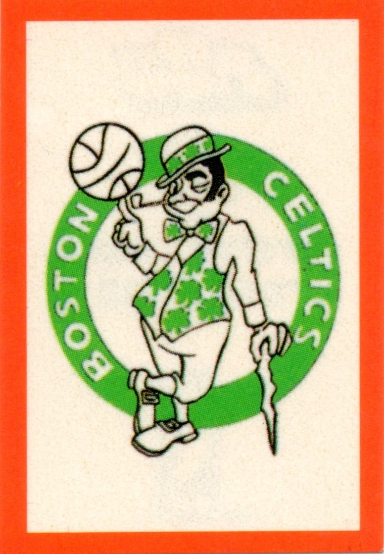 Vintage Rare 1992 Elite NBA Boston Celtics Logo Sticker Basketball