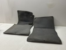 ORIGINAL Mercedes W126 Fußmatten Teppich Boden Vorne Links Rechts Velours Grau ORIGINAL Mercedes W126 Fußmatten Teppich Boden Vorne Links Rechts Velours Grau