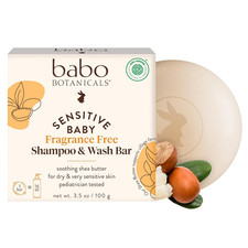 Sensitive Baby Fragrance-Free 2-in-1 Shampoo Wash Bar - Shea Butter, Calend...