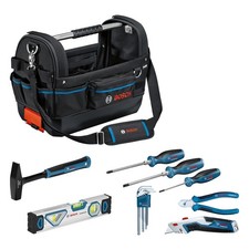Bosch Professional Combo Kit GWT 20 + Hand Tool Set (incl. 3x Screwdrivers, Hex