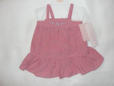 Infant Girls Chaps 2 piece Sundress - Size 3 mos. - New with Tag