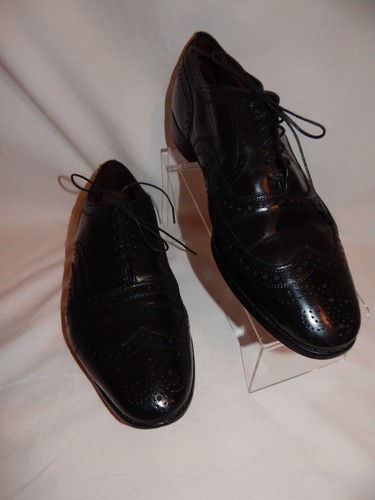 Allen Edmonds McAllister Black Wingtip 
