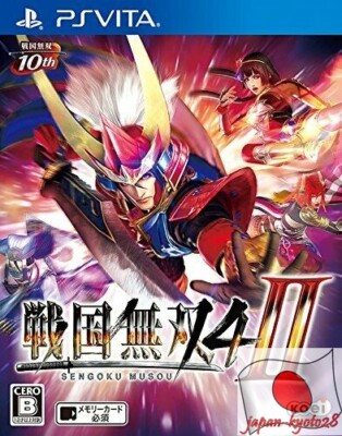 Sengoku Musou 4-II PS Vita Koei Tecmo Sony Playstation Vita From Japan