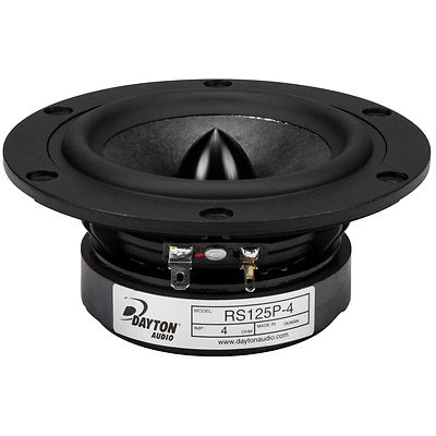#ad Dayton Audio RS125P 4 5quot; Reference Paper Woofer 4 Ohm $55.93