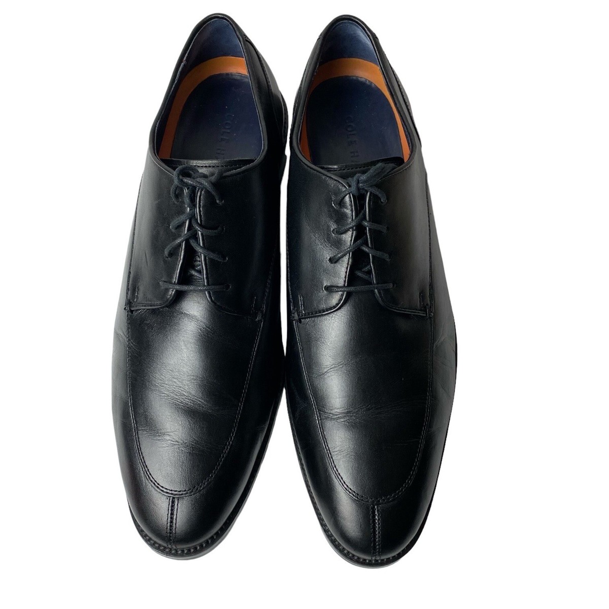 Cole Haan BLACK SNAKE SKIN Black Leather Shoes Oxford Lace Mens Size 9 B  D33968 Cole Haan Black Dress Shoes for Men for Sale - eBay main image 4