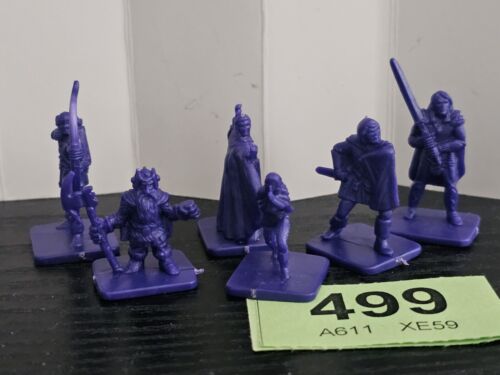 HeroQuest Proxy Miniatures Band of Heroes 6 Models From Dragon Strike RPG Game - Picture 4 of 5