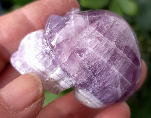 92g Natural Amethyst Crystal Beautiful Sculpture Skull Healing 1 - Picture 11 of 12