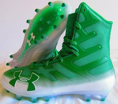under armour football cleats green