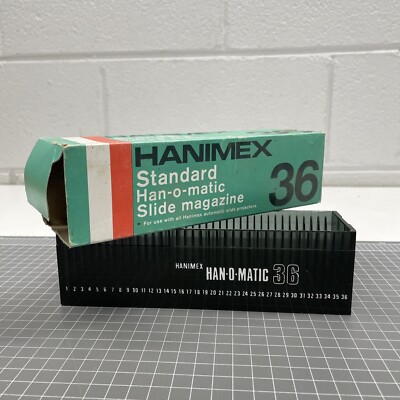 ORIGINAL Retro Photo Photography Slide Hanimex Han O Matic Magazine 36