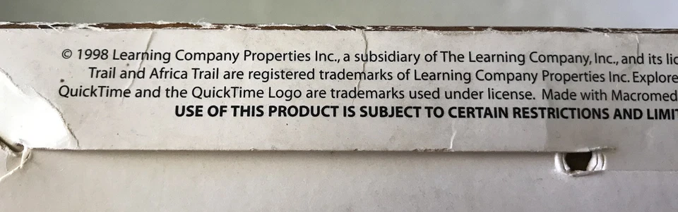 The Learning Company Trail Adventure Collection 5 CDs History Social Studies NEW - Image 4 of 4