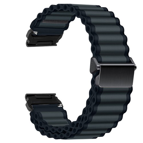QuickFit Nylonowy pasek pętli do Garmin Fenix e 8 7X 7 Pro 6X 6 5X 5 Plus 3HR - Zdjęcie 15 z 18