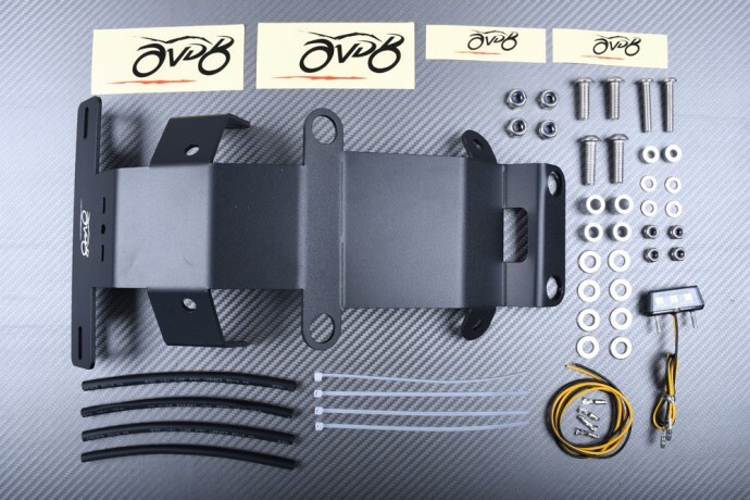 Support de plaque pour YAMAHA XSR 700 idéal pour balades et sorties moto