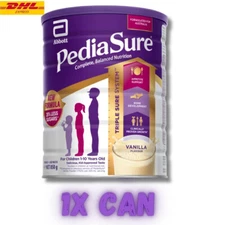 1X Abbott Pedia Sure Complete Nutrition Growth 1-10 Yrs Vanilla 850g - Fast Ship