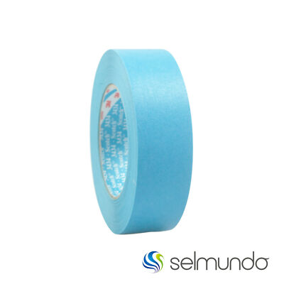 (0,18 /1m) 3M Scotch 3434 blaues Abdeckband Abklebeband 110°C 48mm x 50m