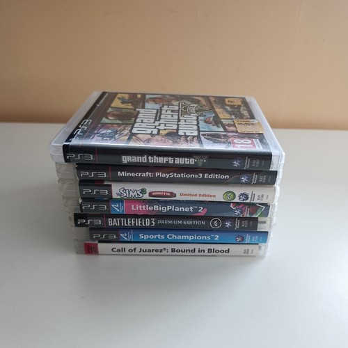 LOTTO DI 7 GIOCHI PER PS3 minecraft gta V the sims 3