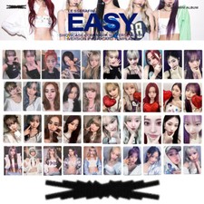 5pcs/set LE SSERAFIM EASY Self Made Photo Cards HD Photocard YUNJIN EUNCHAE