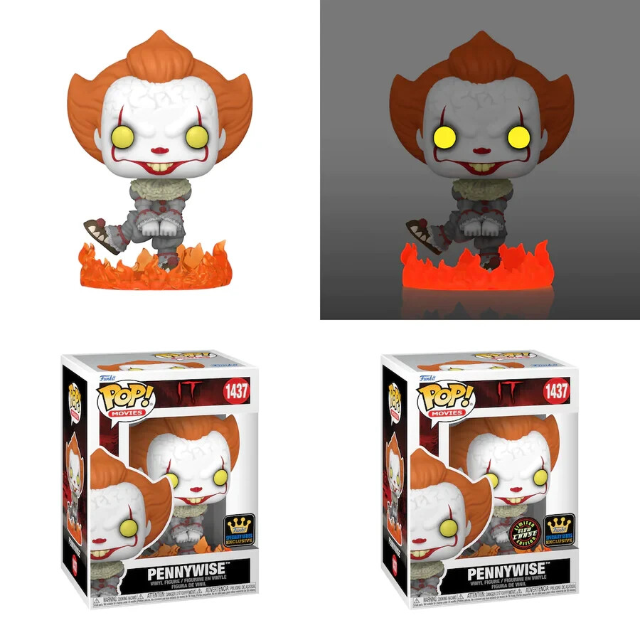 Funko POP IT- Pennywise Dancing Exclusive 1437 73942 (Chase) FC18