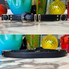 GIANNI VERSACE leather studded Medusa head belt size 70/28 from F/W 1994/95