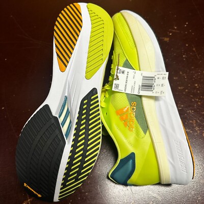 Adidas Mens Lime Orange Adizero Boston 10 M GY0927 Running  display picture 2