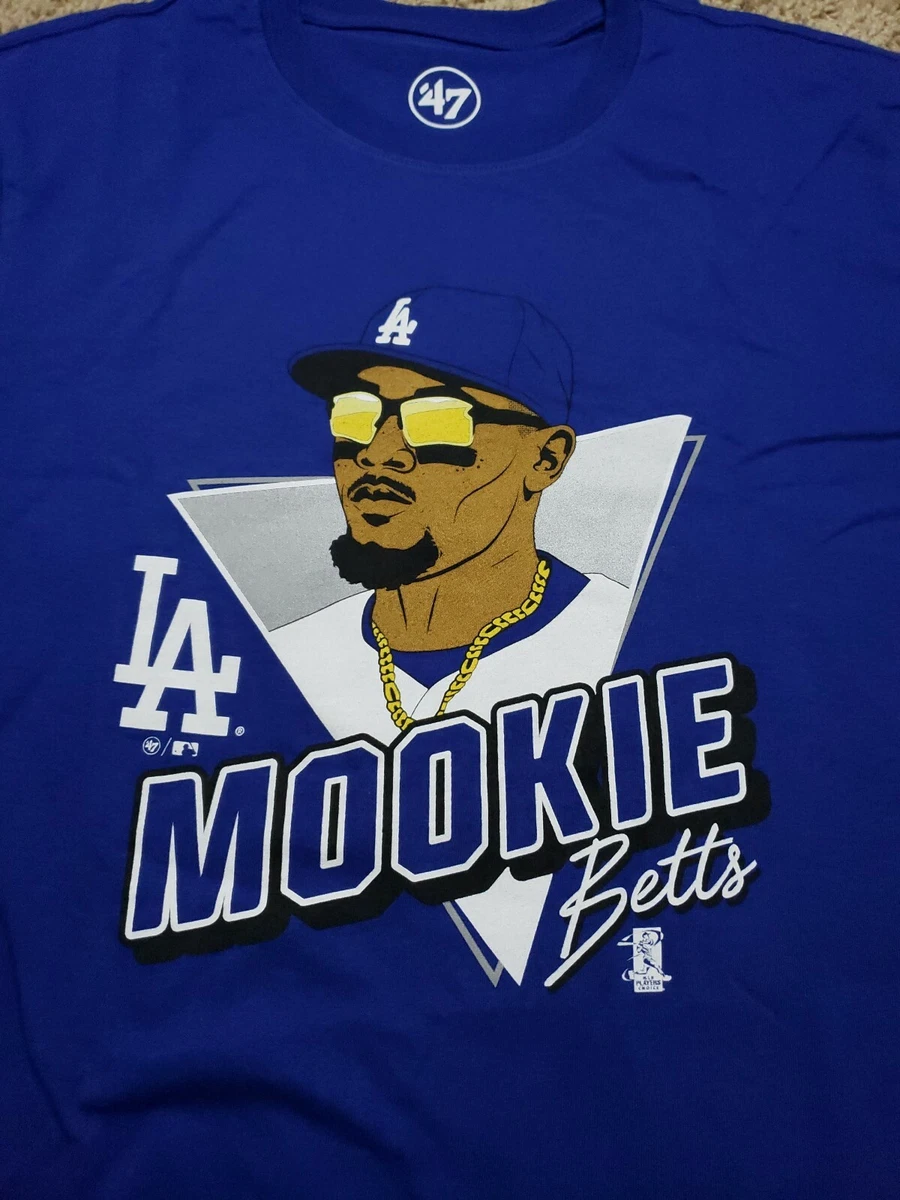 Los Angeles Dodgers 47 Brand Shirt Mens LARGE Mookie Betts New LA