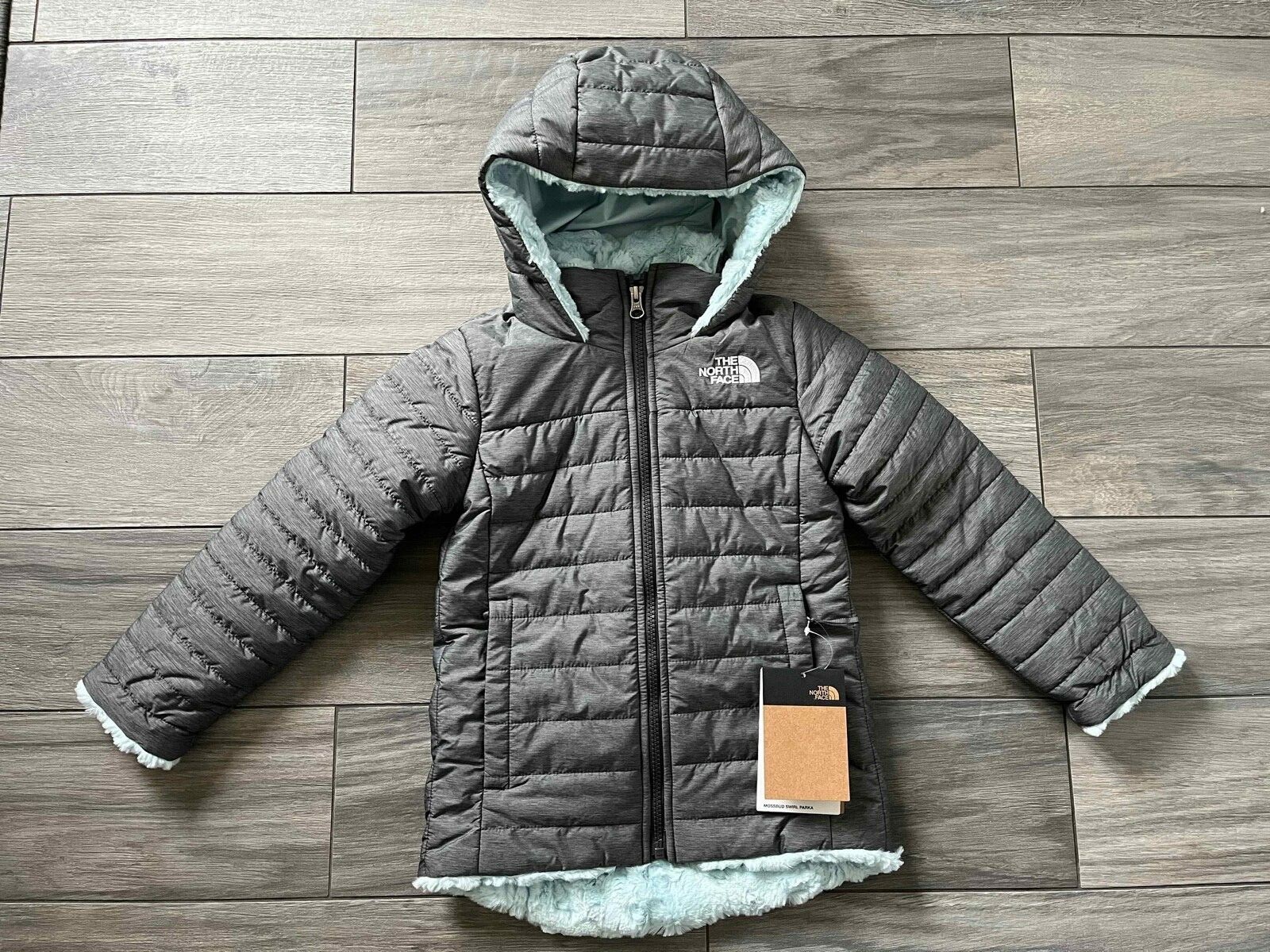 The North Face Girls' Mossbud Swirl Parka