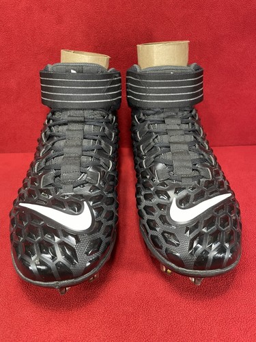 Nike Force Savage Pro 2 Football Cleats AH4000-002 Men’s Size 13 Black & White - Picture 4 of 14